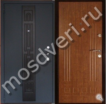 Одностворчатая элитная дверь в квартиру с отделкой филёнчатым МДФ - купить от производителя Мосдвери Одностворчатая элитная дверь в квартиру с отделкой филёнчатым МДФ