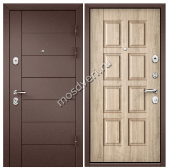 Входная дверь венге в квартиру VDV-02 - купить от производителя Мосдвери Входная дверь венге в квартиру VDV-02