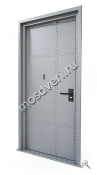 Металлическая тамбурная дверь ТАД-47 - купить от производителя Мосдвери Металлическая тамбурная дверь ТАД-47